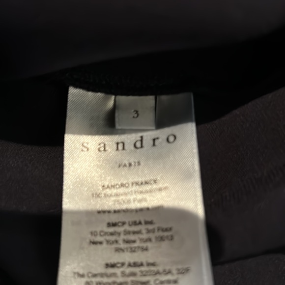 Sandro mini skirt with patch pockets - Picture 4 of 5